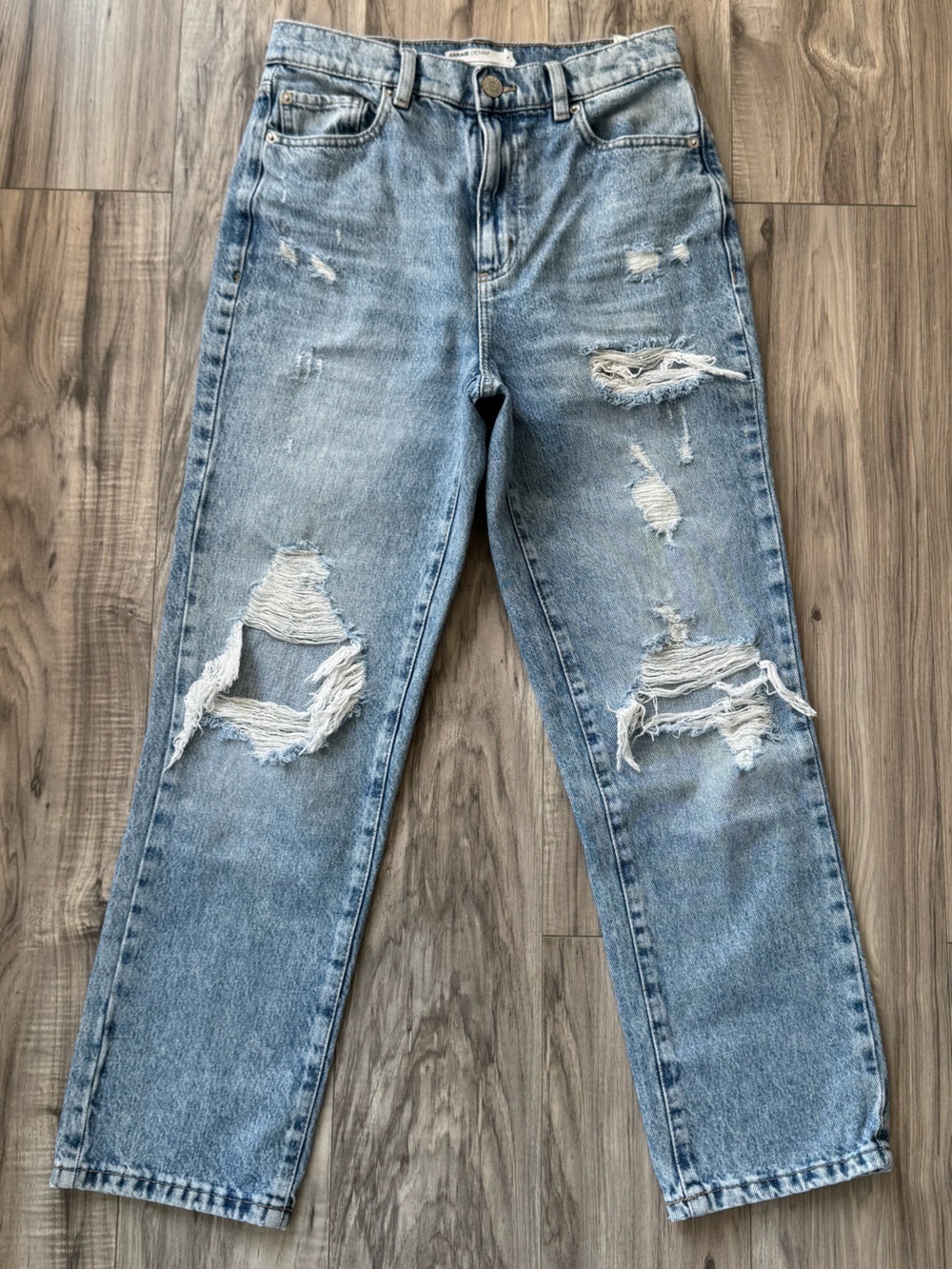 Garage Denim Vintage Straight Fit Jeans